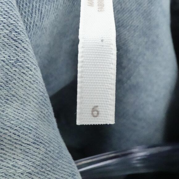 Free People Dress Womens 6 Blue Amber Denim Stretchy Western Boho Casual - Picture 4 of 16